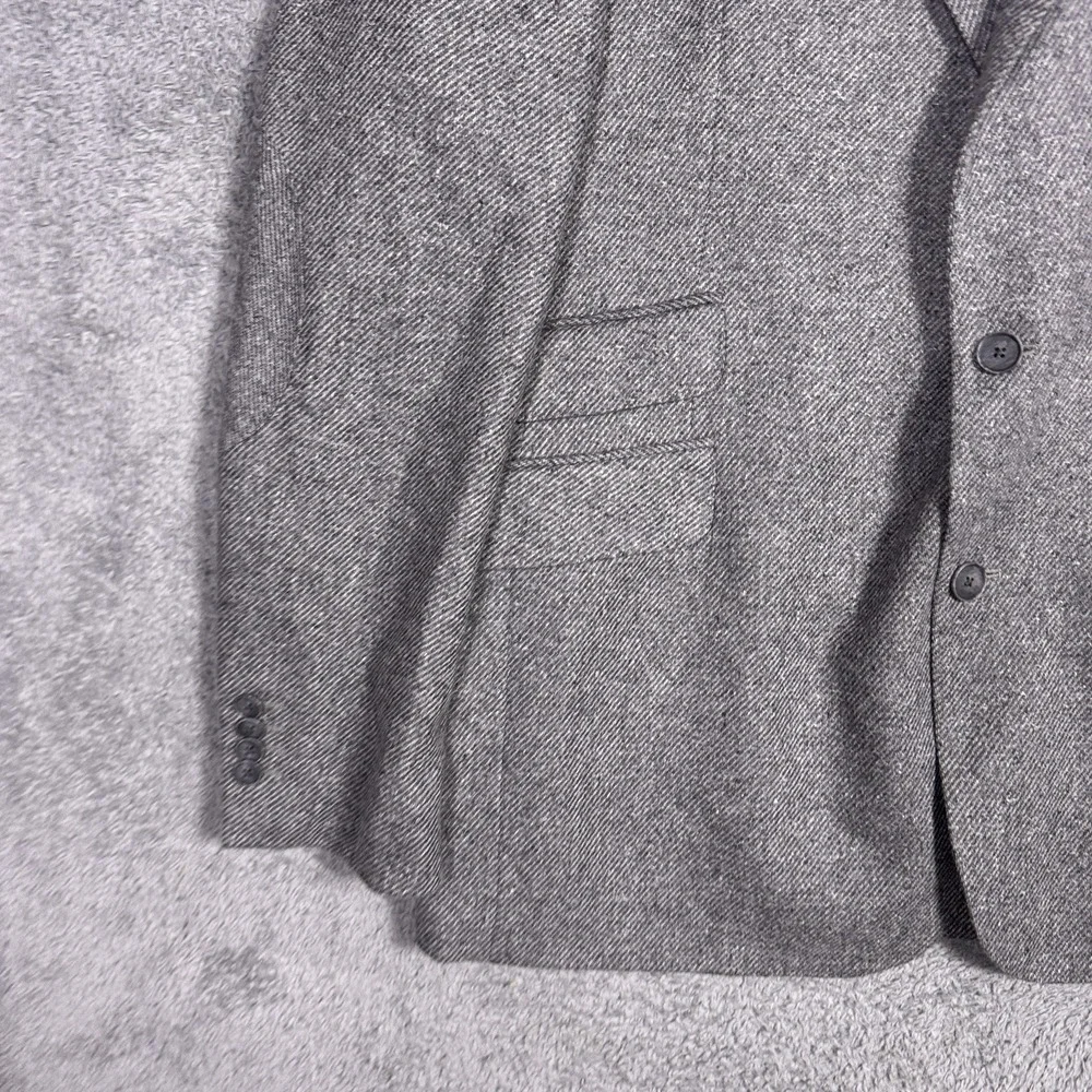Joseph Abboud Blazer Men 44L Wool Unstructured SportCoat Nova Fides Speckle Slim